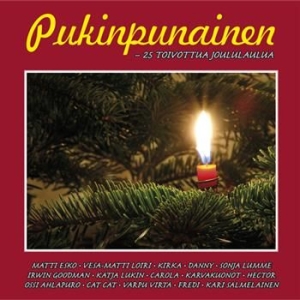 Blandade Artister - Pukinpunainen - 25 Toivottua Joulul i gruppen CD / Finsk Musik,Övrigt hos Bengans Skivbutik AB (3712643)