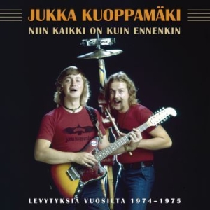 Jukka Kuoppamäki - Niin Kaikki On Kuin Ennenkin - Levy i gruppen CD / Finsk Musik,Pop-Rock hos Bengans Skivbutik AB (3712677)