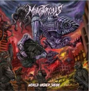 Monstrous - World Under Siege i gruppen CD / Kommande / Hårdrock/ Heavy metal hos Bengans Skivbutik AB (3713495)