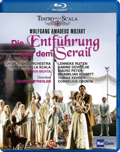 Mozart Wolfgang Amadeus - Die Entfuhrung Aus Dem Serail (Blu- i gruppen MUSIK / Musik Blu-Ray / Klassiskt hos Bengans Skivbutik AB (3715419)