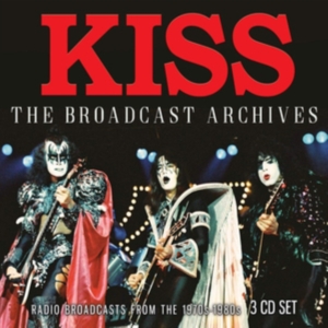 Kiss - Broadcast Archives (3 Cd) Broadcast i gruppen CD / Hårdrock/ Heavy metal hos Bengans Skivbutik AB (3716409)