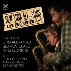 New York All-Stars Featuring Eric A - Live Encounter i gruppen CD / Jazz/Blues hos Bengans Skivbutik AB (3717758)