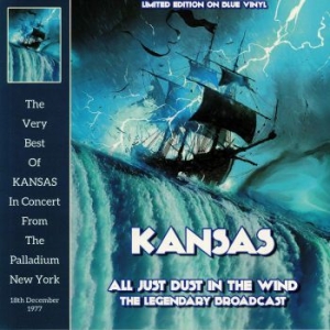 Kansas - All Just Dust In The Wind (Blue Vin i gruppen VINYL / Pop hos Bengans Skivbutik AB (3718529)