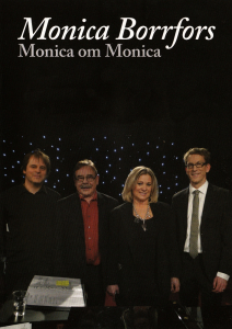 Monica Borrfors - Monica om Monica (DVD) i gruppen ÖVRIGT / Musik-DVD & Bluray hos Bengans Skivbutik AB (3719282)