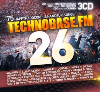 Various Artists - Technobase.Fm Vol.26 i gruppen CD / Toppsäljare hos Bengans Skivbutik AB (3719451)