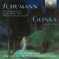 Glinka Mikhail Ivanovich Schumann - Fantasiestucke Op.73 Glinka: Trio i gruppen Externt_Lager / Naxoslager hos Bengans Skivbutik AB (3720500)