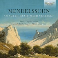 Mendelssohn Felix - Chamber Music With Clarinet i gruppen Externt_Lager / Naxoslager hos Bengans Skivbutik AB (3720503)