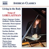Laitman Lori - Living In The Body - Songs Of Lori i gruppen CD / Klassiskt hos Bengans Skivbutik AB (3720505)