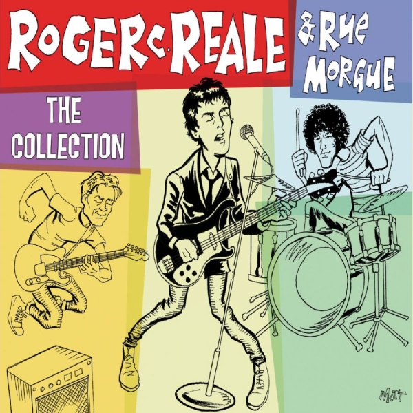 Reale Roger C. & Rue Morgue - Reptiles In Motion i gruppen VINYL / Toppsäljare hos Bengans Skivbutik AB (3723352)