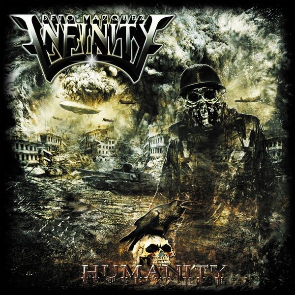 Vazquez Beto & Infinity - Humanity i gruppen CD / Hårdrock/ Heavy metal hos Bengans Skivbutik AB (3723740)