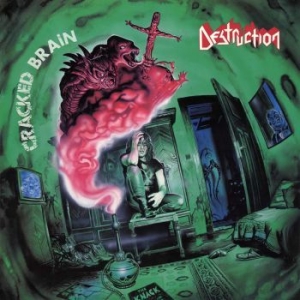 Destruction - Cracked Brain (Green Vinyl/Poster) i gruppen Kampanjer / BlackFriday2020 hos Bengans Skivbutik AB (3724813)