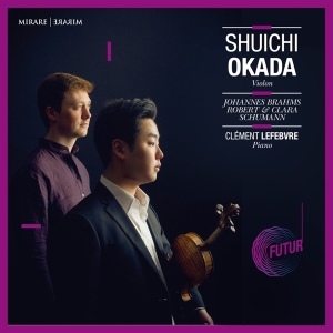 Okada Shuichi - Johannes Brahms, Robert & Clara Schumann i gruppen CD / Klassiskt,Övrigt hos Bengans Skivbutik AB (3725048)