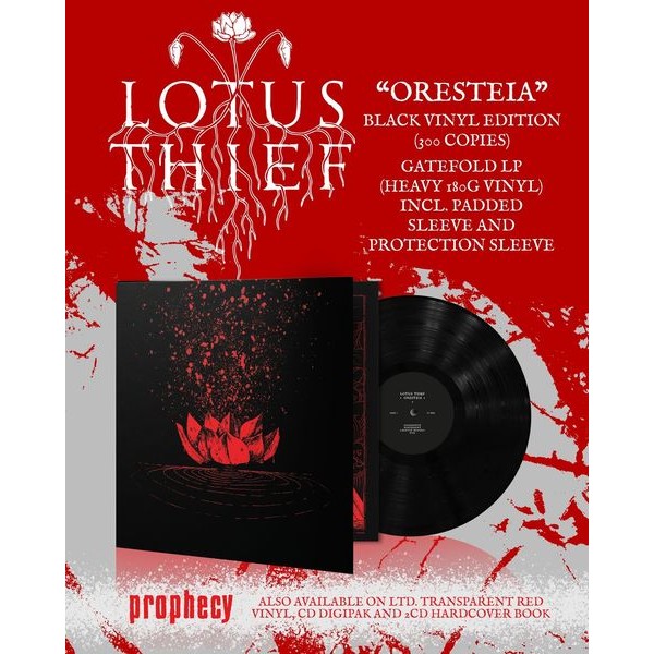 Lotus Thief - Oresteia (Black Vinyl) i gruppen VINYL / Hårdrock/ Heavy metal hos Bengans Skivbutik AB (3727420)