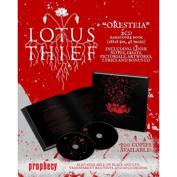 Lotus Thief - Oresteia (2 Cd Book) i gruppen CD / Hårdrock/ Heavy metal hos Bengans Skivbutik AB (3727428)