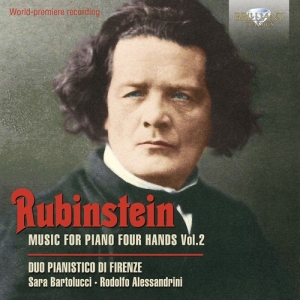 Rubinstein Anton - Music For Piano Four Hands, Vol. 2 i gruppen Externt_Lager / Naxoslager hos Bengans Skivbutik AB (3728647)