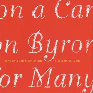 Byron Don - Don Byron: A Ballad For Many i gruppen Externt_Lager / Naxoslager hos Bengans Skivbutik AB (3728984)