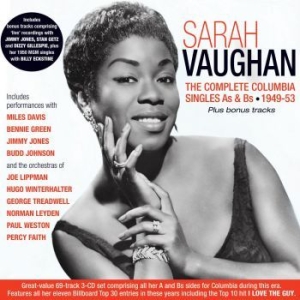 Sarah Vaughan - Comlete Columbia Singes As & Bs 49- i gruppen CD / Nyheter / Pop hos Bengans Skivbutik AB (3729779)
