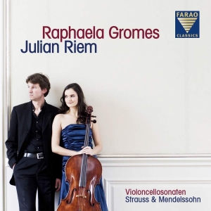 Straussr./Mendelssohn - Gromes/Riem: Violoncellosonaten i gruppen Externt_Lager / Naxoslager hos Bengans Skivbutik AB (3731561)