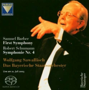 Barbersamuel/Schumannrobert - First Symphony/Sinfonie 4 i gruppen Externt_Lager / Naxoslager hos Bengans Skivbutik AB (3731609)