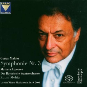 Mahlergustav - Mahler: Sinfonie 3 i gruppen Externt_Lager / Naxoslager hos Bengans Skivbutik AB (3732545)