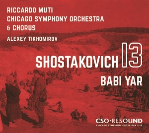 Shostakovich D. - Symphony No.13 'babi Yar' i gruppen CD / Nyheter / Klassiskt hos Bengans Skivbutik AB (3733816)