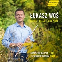Wos Lukasz - Works For Flute & Piano i gruppen Externt_Lager / Naxoslager hos Bengans Skivbutik AB (3733823)