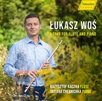 Wos Lukasz - Works For Flute & Piano i gruppen Externt_Lager / Naxoslager hos Bengans Skivbutik AB (3733823)