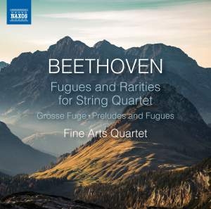 Beethoven Ludwig Van Handel Geor - Fugues & Rarities For String Quarte i gruppen Externt_Lager / Naxoslager hos Bengans Skivbutik AB (3733871)