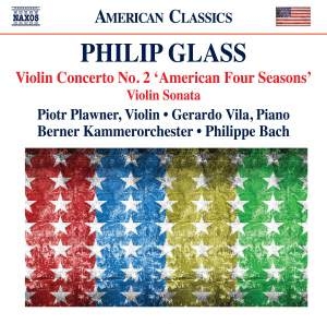 Glass Philip - Violin Concerto No. 2 Violin Sonat i gruppen Externt_Lager / Naxoslager hos Bengans Skivbutik AB (3733876)