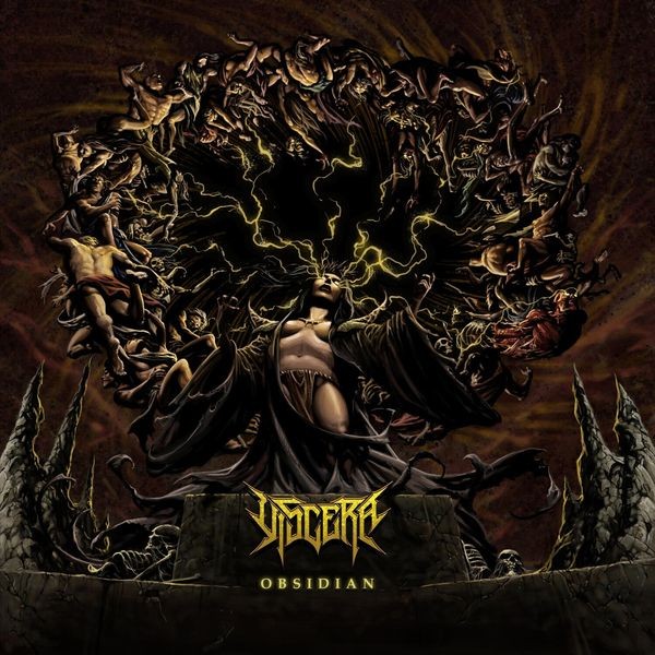 Viscera - Obsidian i gruppen CD / Hårdrock hos Bengans Skivbutik AB (3734425)