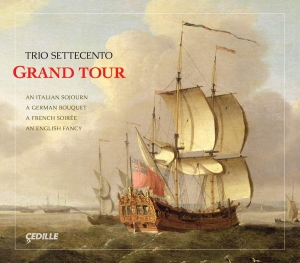 Trio Settecento - Grand Tour i gruppen CD / Klassiskt hos Bengans Skivbutik AB (3734569)