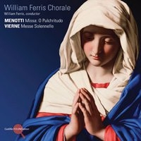 Menotti/Vierne - William Ferris Chorale i gruppen Externt_Lager / Naxoslager hos Bengans Skivbutik AB (3734576)