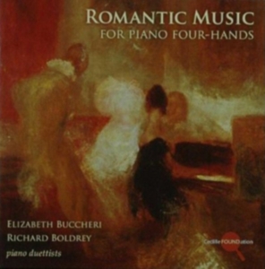 Various - Romantic Music Piano 4-Hands i gruppen Externt_Lager / Naxoslager hos Bengans Skivbutik AB (3734577)