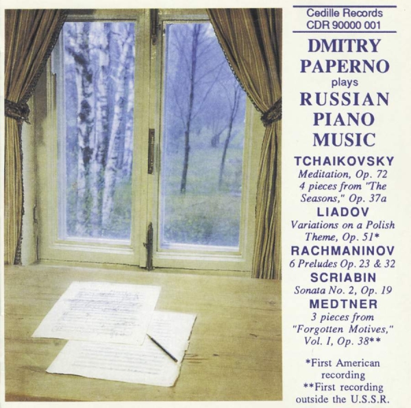 Various - Russian Piano Music i gruppen Externt_Lager / Naxoslager hos Bengans Skivbutik AB (3734580)