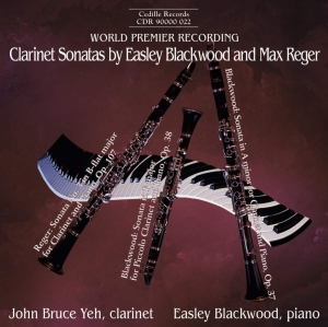 Blackwood/Reger - Clarinet Sonatas i gruppen Externt_Lager / Naxoslager hos Bengans Skivbutik AB (3734605)