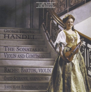Händel Georg Friedrich - Violin Sonatas i gruppen Externt_Lager / Naxoslager hos Bengans Skivbutik AB (3734615)