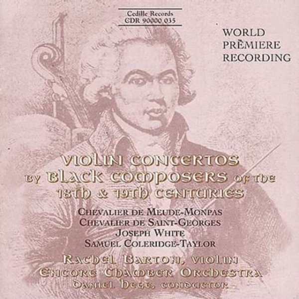Various - Violin Concertos By Black Composers i gruppen Externt_Lager / Naxoslager hos Bengans Skivbutik AB (3734618)