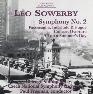 Sowerby Leo - Symphony No.2 i gruppen Externt_Lager / Naxoslager hos Bengans Skivbutik AB (3734622)
