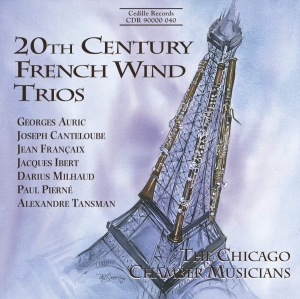 Various - 20Th Century French Wind Trios i gruppen Externt_Lager / Naxoslager hos Bengans Skivbutik AB (3734623)