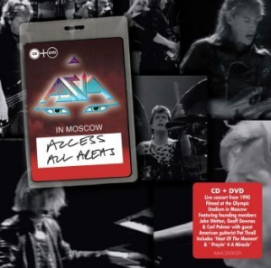 Asia - Access All Areas - Moscow  (Cd+Dvd) i gruppen CD / Rock hos Bengans Skivbutik AB (3742423)