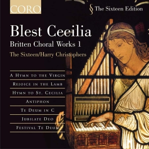 Britten Benjamin - Blest Cecilia - Britten Choral Work i gruppen Externt_Lager / Naxoslager hos Bengans Skivbutik AB (3742736)