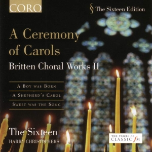 Britten - A Ceremony Of Carols - Britten Chor i gruppen Externt_Lager / Naxoslager hos Bengans Skivbutik AB (3742751)