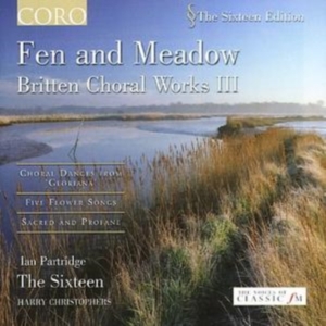 Britten Benjamin - Fen And Meadow - Britten Choral Wor i gruppen Externt_Lager / Naxoslager hos Bengans Skivbutik AB (3742753)