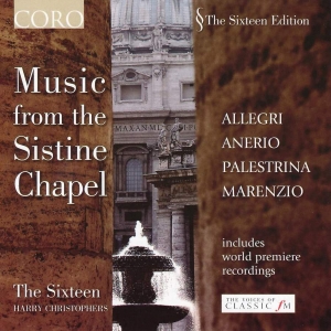 Allegri / Anerio / Palestrina - Music From The Sistine Chapel i gruppen Externt_Lager / Naxoslager hos Bengans Skivbutik AB (3742765)