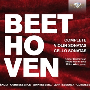 Beethoven Ludwig Van - Complete Violin Sonatas & Cello Son i gruppen Externt_Lager / Naxoslager hos Bengans Skivbutik AB (3743248)