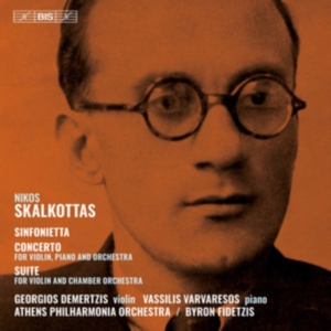 Skalkottas Nikos - Sinfonietta Concerto For Violin, P i gruppen MUSIK / SACD / Klassiskt hos Bengans Skivbutik AB (3743369)