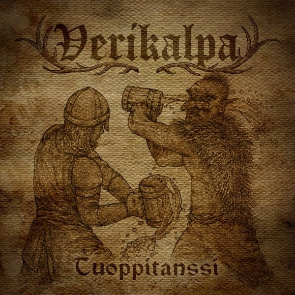 Verikalpa - Tuoppitanssi i gruppen CD / Hårdrock/ Heavy metal hos Bengans Skivbutik AB (3744544)