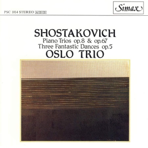 Oslo Trio - Shostakovich:Klav Trio 1/2/Fan i gruppen Externt_Lager / Naxoslager hos Bengans Skivbutik AB (3744560)