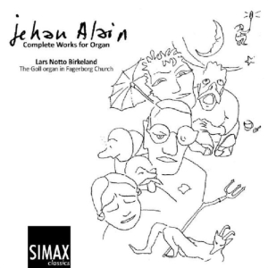 Jehan Alain - Complete Works For Organ i gruppen Externt_Lager / Naxoslager hos Bengans Skivbutik AB (3744580)