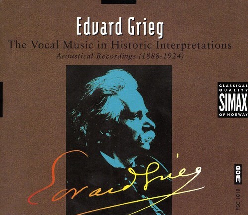 Div Art - Grieg-Vocal Music In Historic i gruppen CD / Klassiskt hos Bengans Skivbutik AB (3744582)